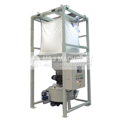 Spoedpoederontlading Bulk Bag Unloader-systeem voor verpakkingsmachines